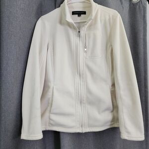 Andrew Marc Women's Cream Corduroy Jacket